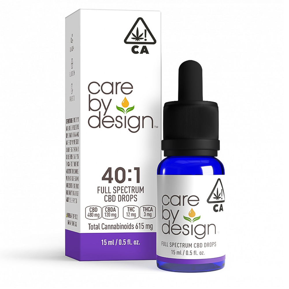CARE BY DESIGN — 40:1 CBD DROPS