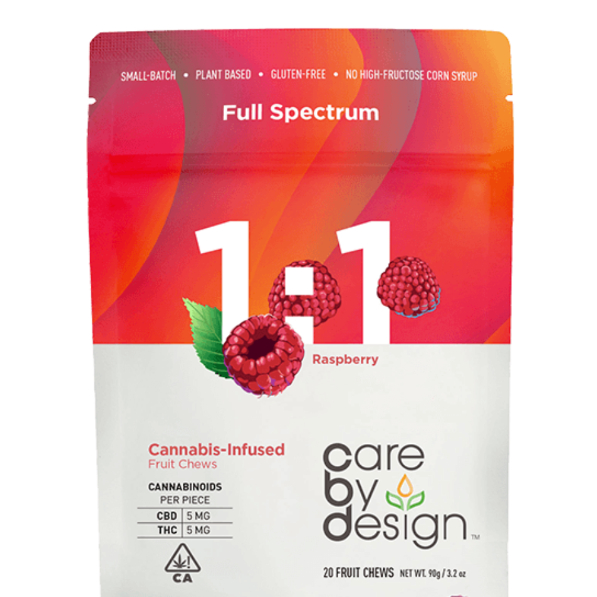 CARE BY DESIGN — Full Spectrum Raspberry Chews