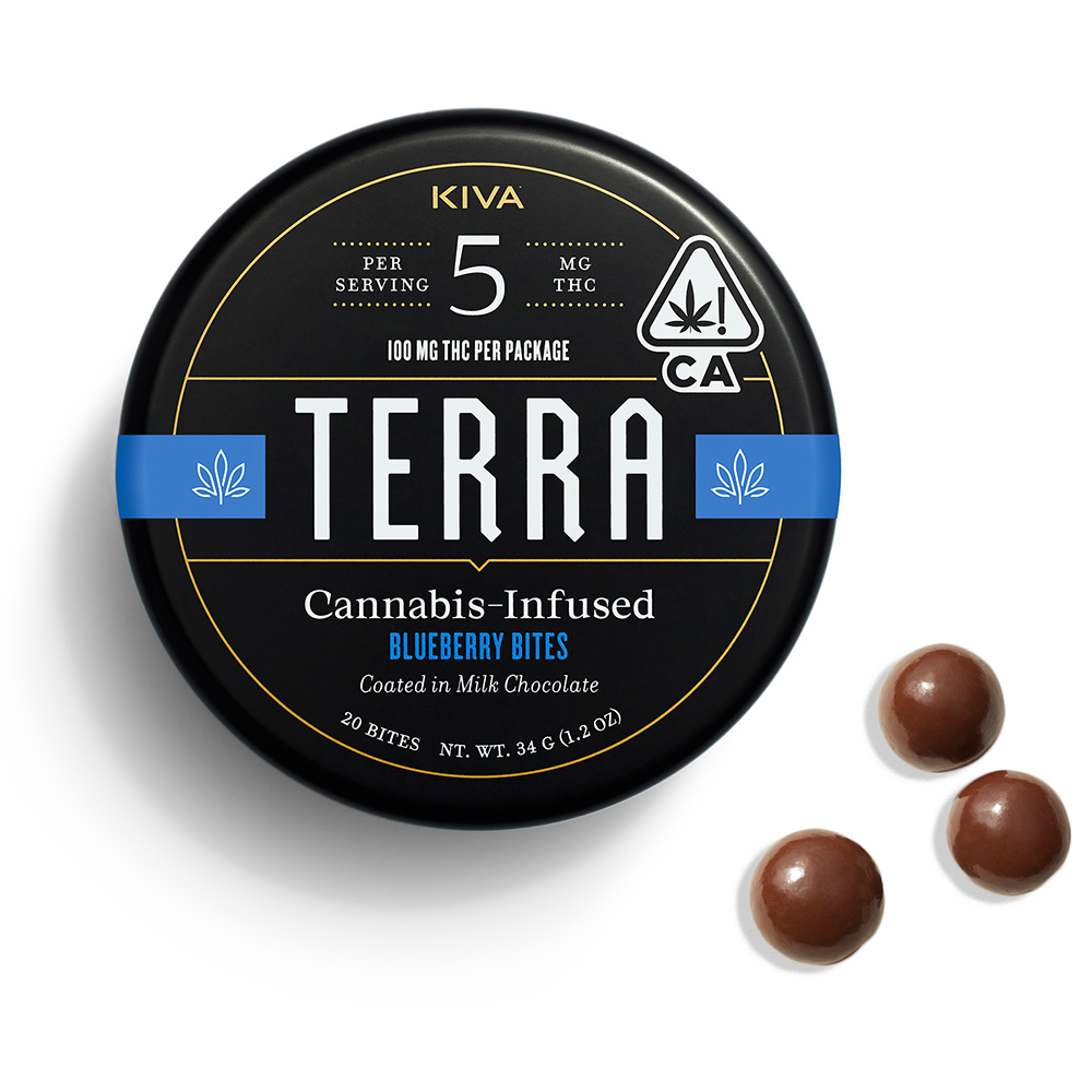 Kiva — Blueberry Terra Bites