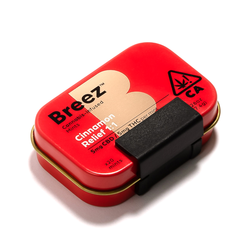 Breez — Cinnamon Relief Mints