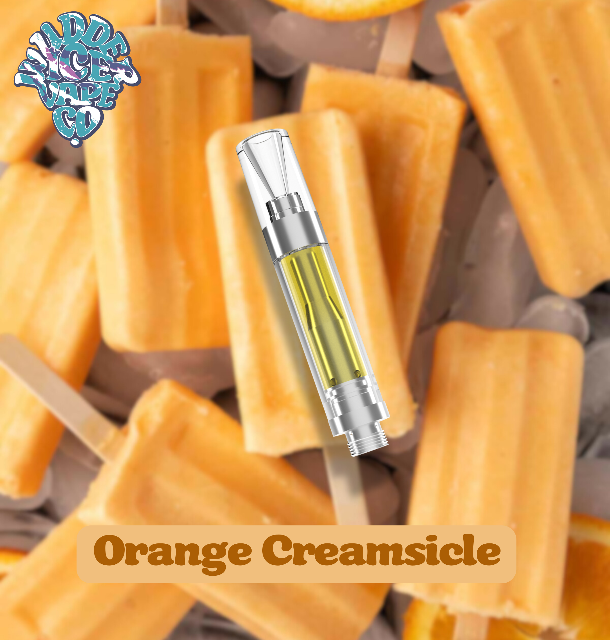 Wudder Ice Orange Creamsicle Vape Cartridge - 1 g