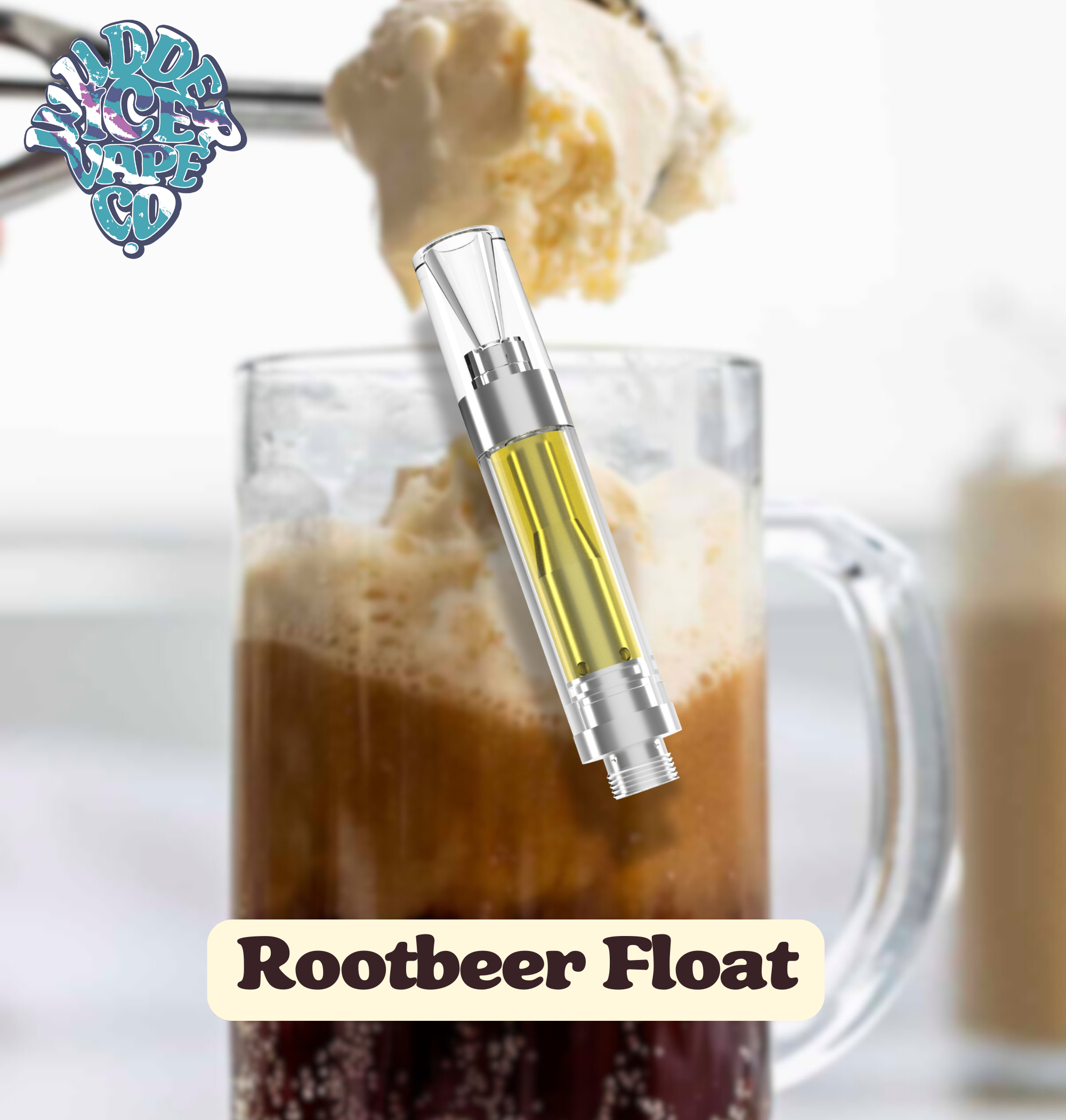 Wudder Ice Root Beer Float Vape Cartridge - 1 g
