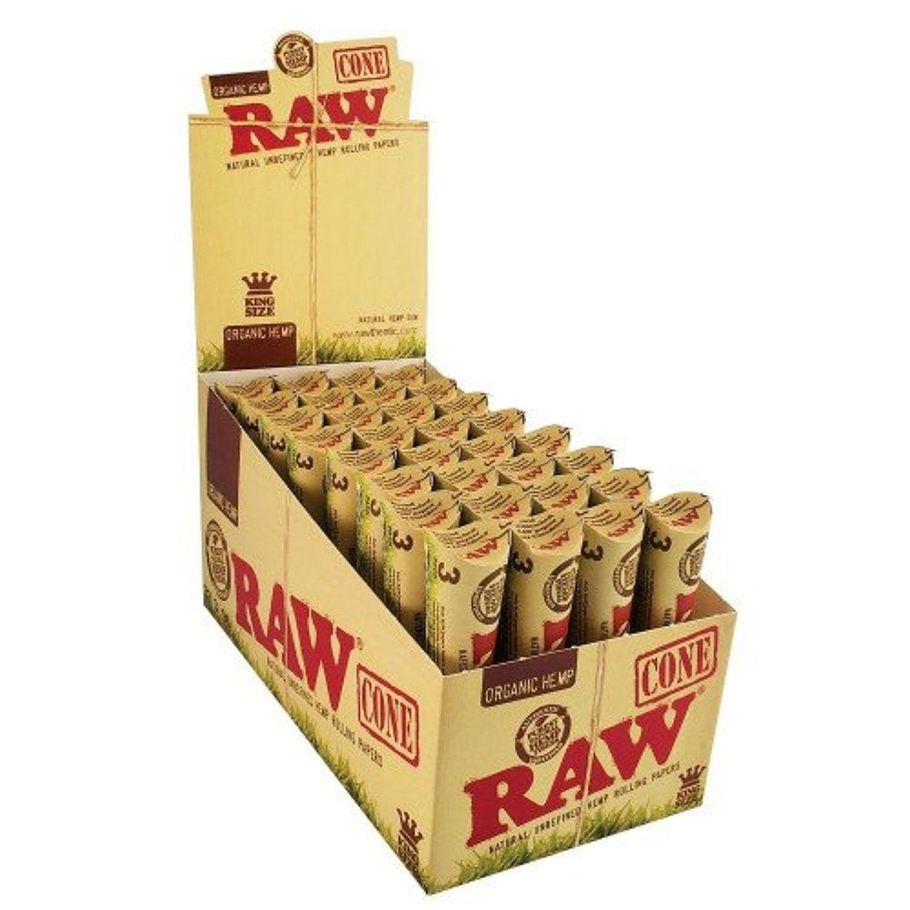 Organic Hemp Cones, King Size 3pk
