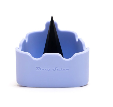 Blazy Susan - Deluxe Silicone Ashtray and Bowl Cleaner, Blue