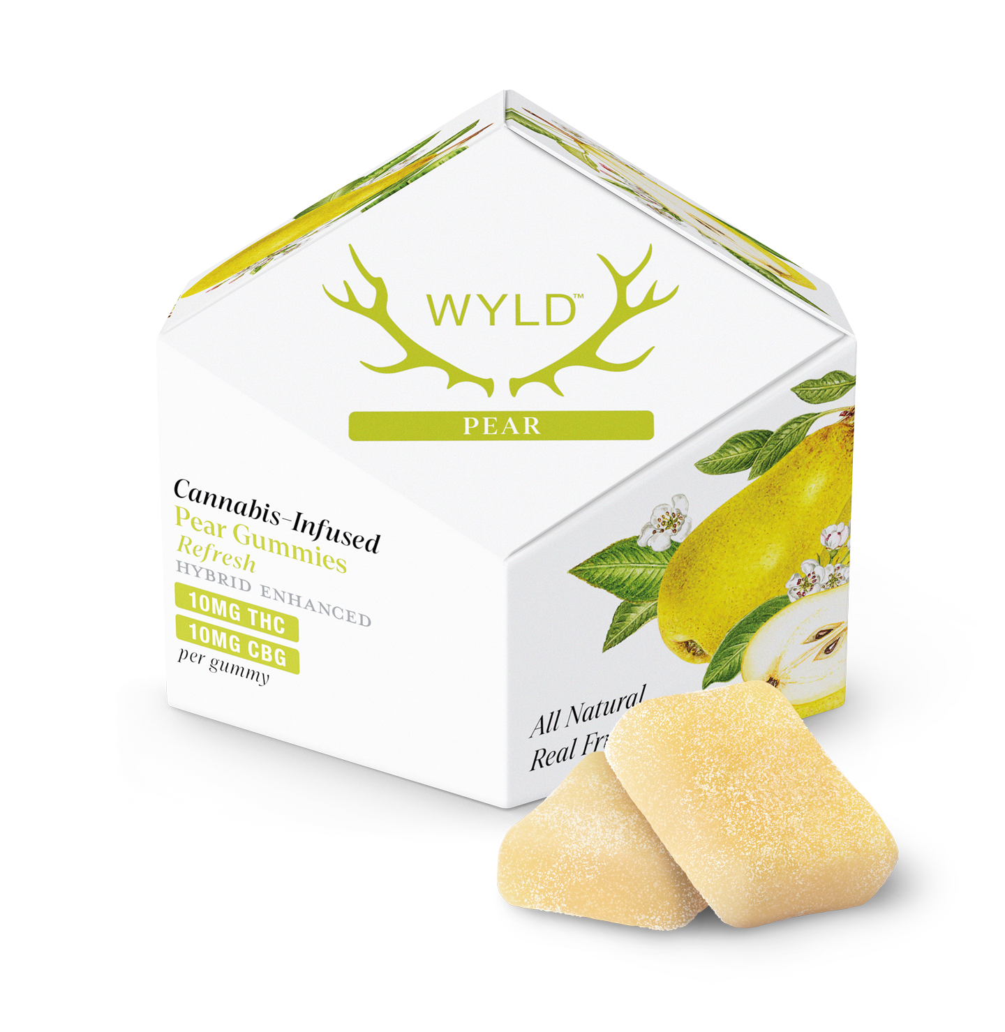 Wyld Kiwi 1:1 THC:THCv - 100 mg - 10 Pack