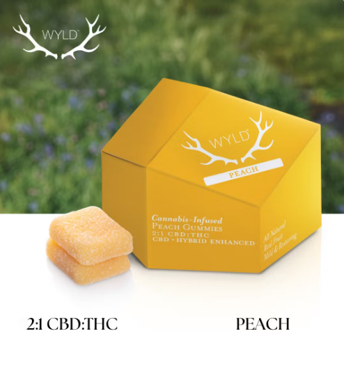 Peach 2:1 CBD:THC - 50 mg