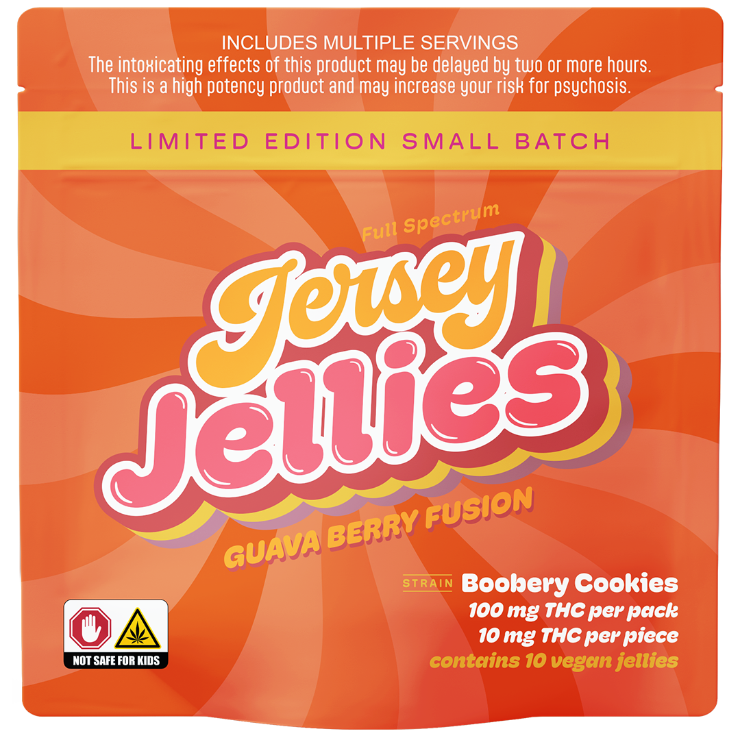 Guava Berry Fusion - Boobery Cookies - 100 mg - 10 Pack