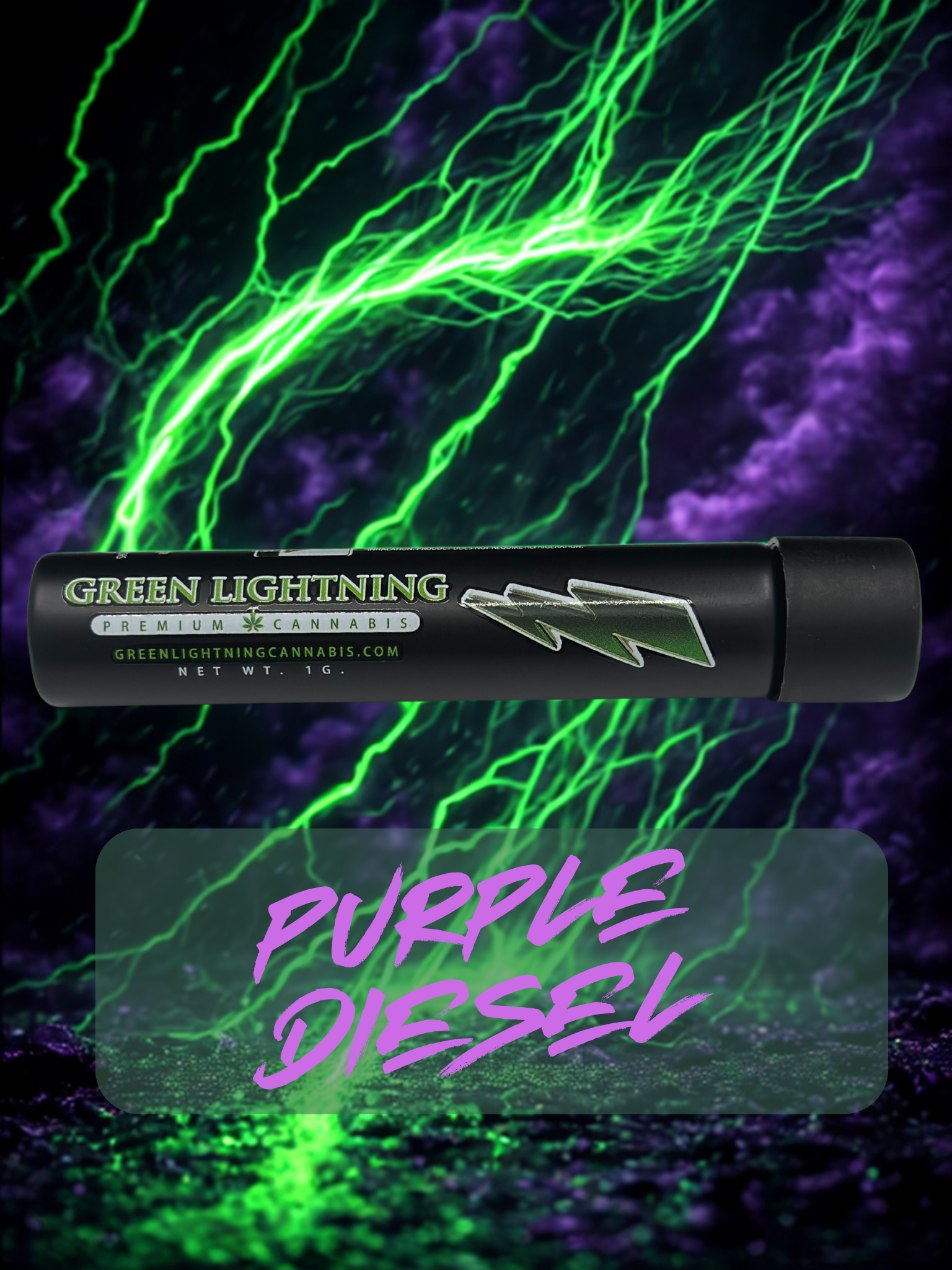 Purple Diesel 1g Preroll