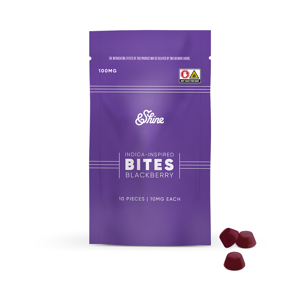 &Shine Blackberry 100 mg 10 pack