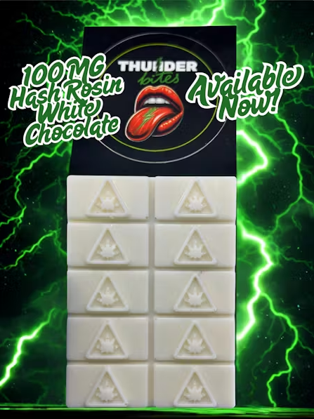 White Chocolate Live Rosin Bar - 100 mg