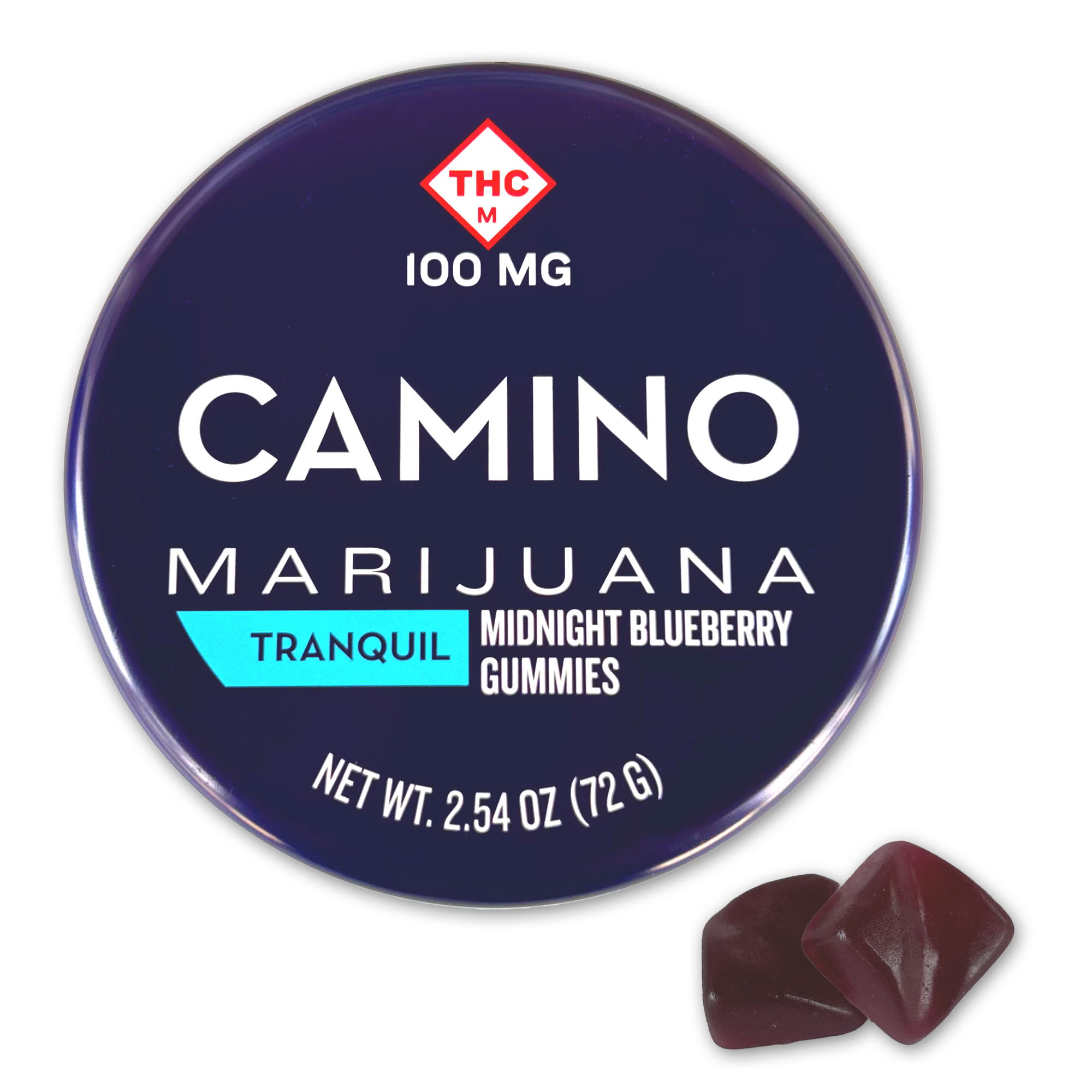 Camino Midnight Blueberry - 100 Mg - 20 Pack