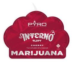 Inferno Fluff - Cherry - 50 Mg