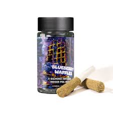 Gramlin - GRAMLIN - INFUSED PREROLL PACK - HYBRID - BLUEBERRY WAFFLES - .7G - (5PK) Main Image
