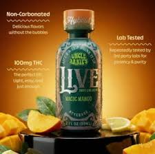UNCLE ARNIE'S - BEVERAGE - LIVE ROSIN - HYBRID - MAGIC MANGO- 100MG