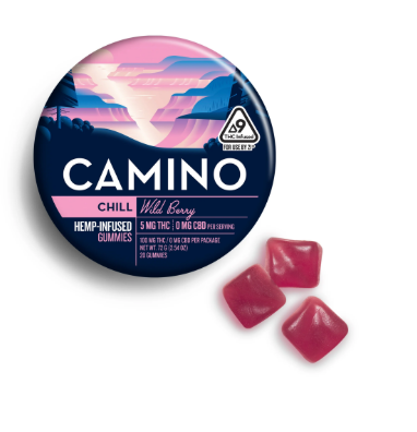CAMINO - EDIBLE - CHILL - INDICA HYBRID - WILD BERRY - 100MG