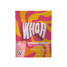 WHOA - GUMMY - INDICA - PINK LEMONADE - 100MG