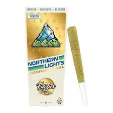 FUZZIES - INFUSED PREROLL - LIVE RESIN - INDICA - NORTHERN LIGHTS - 1G