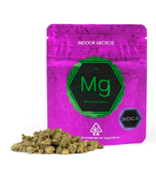 MICRO GREENZ - INDOOR FLOWER - HYBRID - GOVERMENT OASIS X G33 - 3.5G