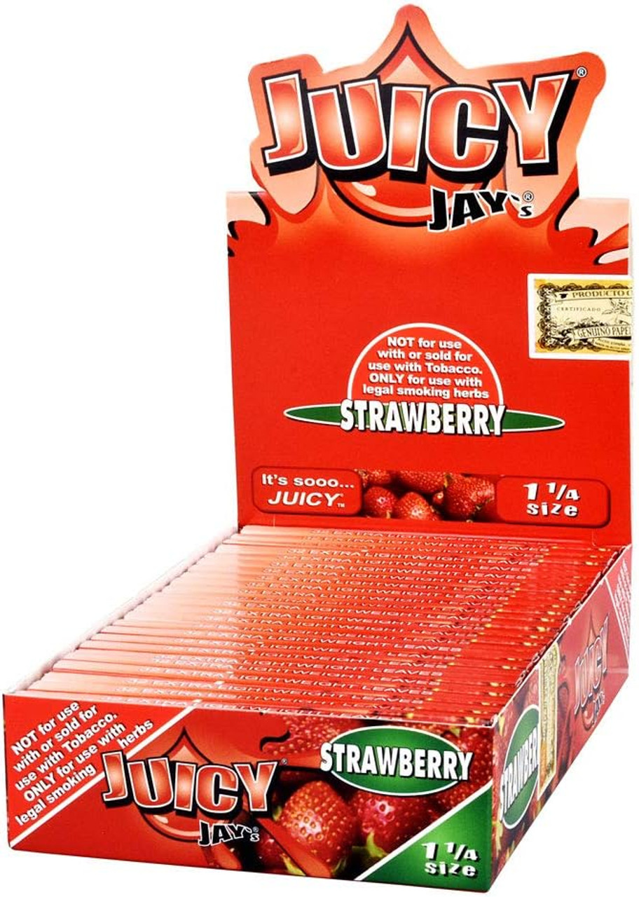 JUICY JAY'S - STRAWBERRY - 1 1/4