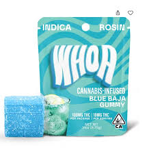 Whoa - WHOA - EDIBLE - GUMMY - ROSIN - INDICA - BLUE BAJA - 100MG Main Image