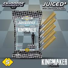 Sluggers - SLUGGERS - INFUSED PREROLL PACK - INDICA - KING MAKER KUSH - .7G - (5PK) Main Image