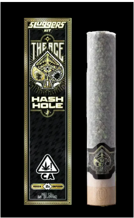 SLUGGERS - INFUSED PREROLL - HASH HOLE - RUNTZ X BUBBLE BATH - 2G