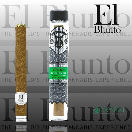 EL BLUNTO - INFUSED BLUNT - DIAMONDS - SATIVA - VERDE - 1.65G 