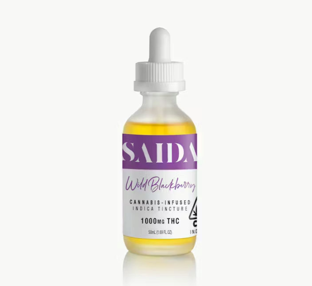 SAIDA - TINCTURE - INDICA - WILD BLACKBERRY - 1000MG