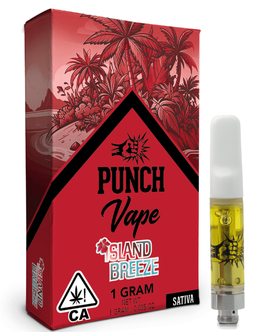 PUNCH EXTRACTS - CARTRIDGE - SATIVA - ISLAND BREEZE - 1 g