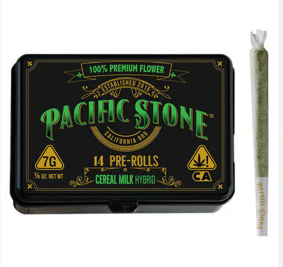 PACIFIC STONE - PREROLL PACK - HYBRID - CEREAL MILK - .5G - (14PK)