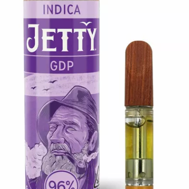 JETTY - CARTRIDGE - HIGH THC - INDICA - GDP - 1G
