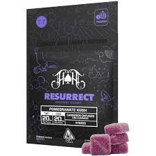 HEAVY HITTERS - EDIBLE - CBG - HYBRID - RESURRECT - POMEGRANATE KUSH - 100MG