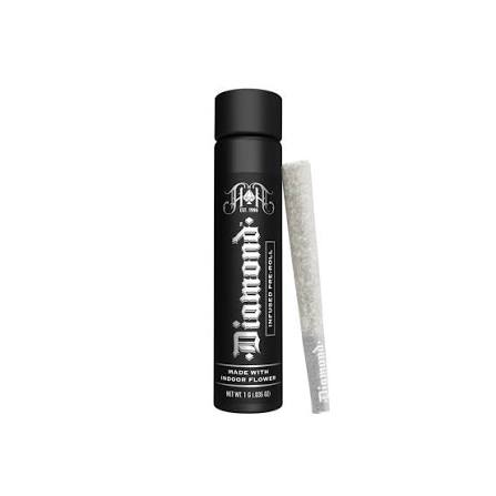 Heavy hitters - HEAVY HITTERS - INFUSED PREROLL - SATIVA - PINEAPPLE TRAINWRECK - 1G Main Image