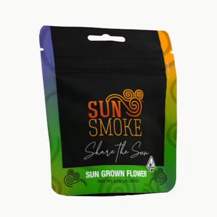 SUNSMOKE - FLOWER - INDICA - KUSH PIE - 3.5G