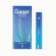 SAUCE - ESSENTIALS - AIO - LIVE RESIN - INDICA - BLUEBERRY KUSH - 1.25G