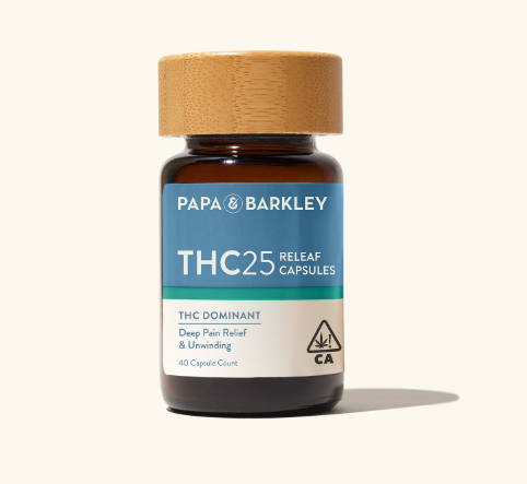 PAPA & BARKLEY - CAPSULE - RELEAF - 25MG - (40PK)