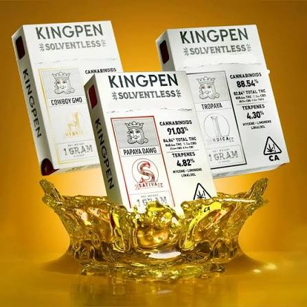Kingpen - KINGPEN - CARTRIDGE - SOLVENTLESS - SATIVA - CHOCOLATE DIESEL - 1G Main Image