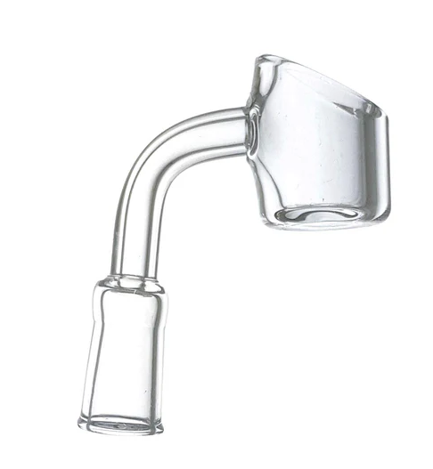 4MM THICK QUARTZ BANGER - 45 DEGREE - 10MM - FEMALE