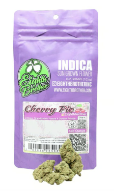 EIGHTH BROTHER - FLOWER - INDICA - CHERRY PIE - 14G
