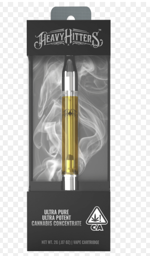 HEAVY HITTERS - CARTRIDGE - SATIVA - PIFF - 2G