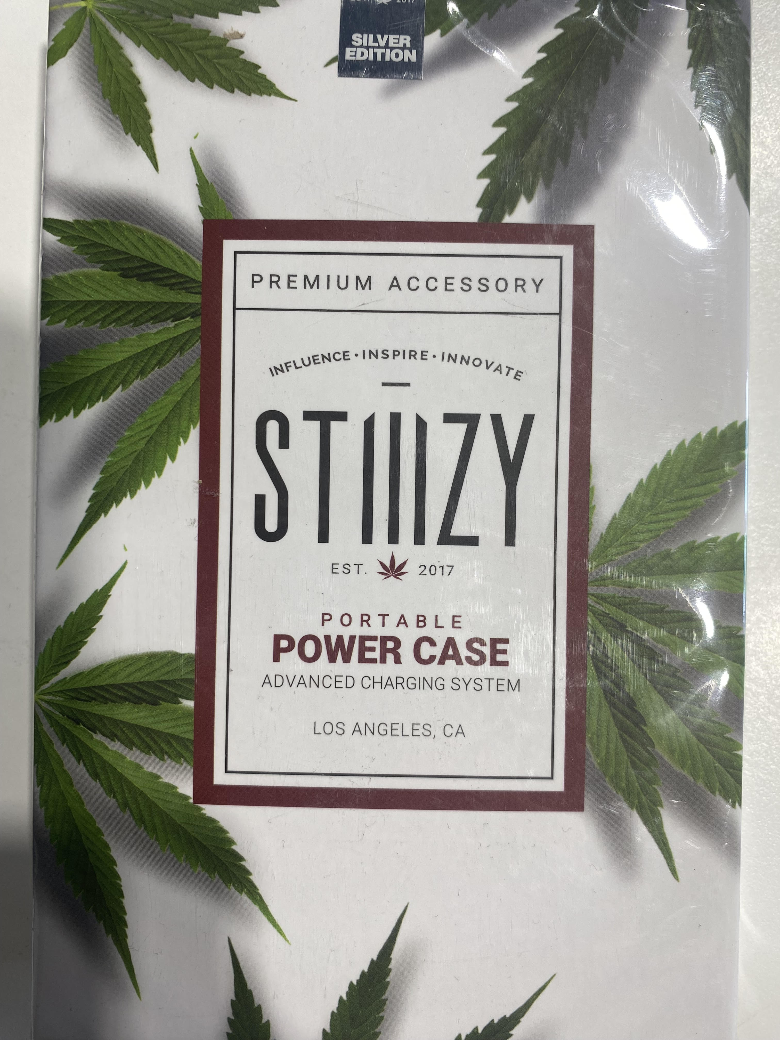 STIIIZY - POWER CASE - SILVER