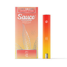SAUCE -AIO - ESSENTIALS - LIVE RESIN - INDICA - OG Z - 1.25G