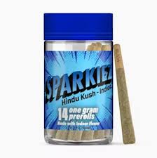 SPARKIEZ - PREROLL PACK - INDICA - HINDU KUSH - 1G - (14PK)