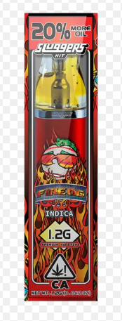 SLUGGERS - AIO- INDICA - FIRE OG - 1.2G