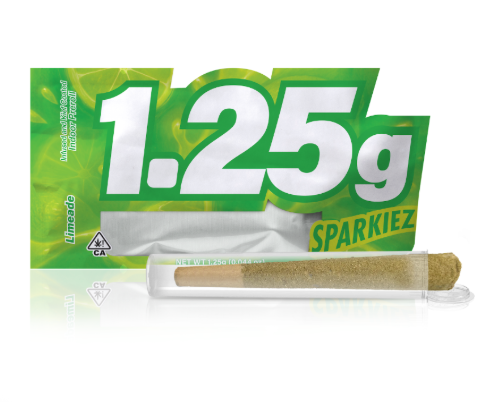 SPARKIEZ - INFUSED PREROLL - HYBRID - LIMEADE - 1.25G
