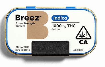 BREEZ - TABLET - EXTRA STRENGTH - INDICA - 1000MG