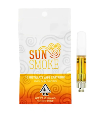 SUNSMOKE - CARTRIDGE - INDICA - ZKITTLEZ - 1G