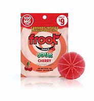 FROOT - EDIBLE - SOUR GUMMY - INDICA - CHERRY - 100MG