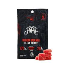 HEAVY HITTERS - EDIBLE - GUMMIES - HYBRID - BLOOD ORANGE - 100MG