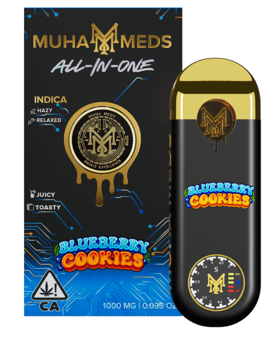 MUHA MEDS - AIO - INDICA - BLUEBERRY COOKIES